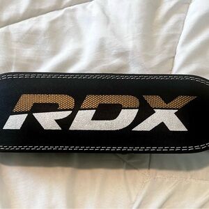 RDX Black and Gold lifting Belt size Small new never used ( too small)